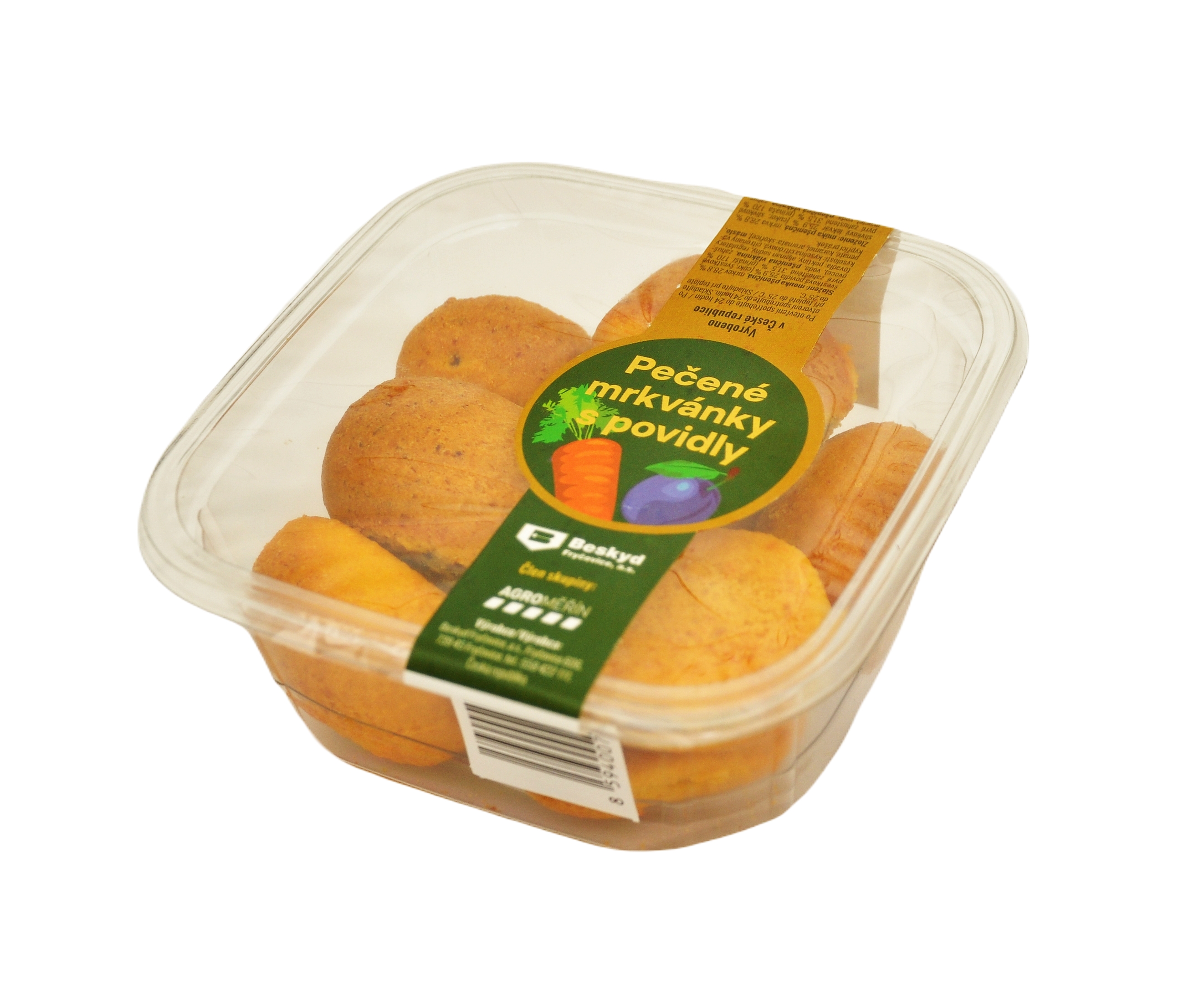 Pečené mrkvánky s povidly 180g