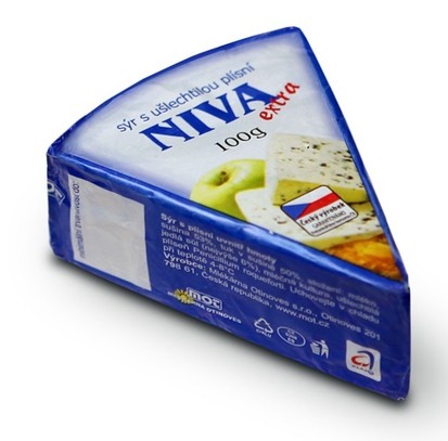 Niva plísňový sýr 8x100 g