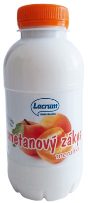 Smetanový zákys meruňka 330 ml